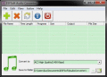 Screenshot of ESFsoft Audio Converter 1.0