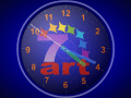 Screenshot of 7art Standard Clock ScreenSaver 1.0