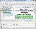 Aml Pages is tree-structured a notes manager