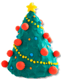 Display a Christmas tree on your desktop.