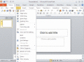Classic Menu of PowerPoint 2010
