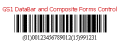 Screenshot of GS1 DataBar and Composite Forms Control 13.6