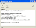 Recovery for Project fixes MS Project file