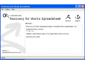 Recovery for Works Spreadsheet fixes .XLR