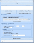 Retrieve file-level passwords for MS Word.