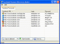 Password recovery tool for Facebook accounts.