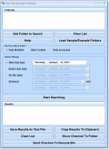 Find files by date created, modified, etc.