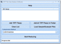 Compress the file size of one or more TIFFs.