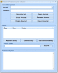 Create and store protected journal writing.