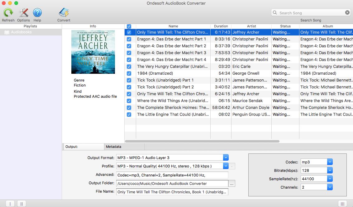 mp3 to audiobook converter for mac