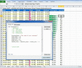 Test your trading strategies in MS Excel.