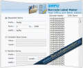 Bank Barcode program design label