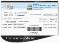 Retail barcode maker program create roll