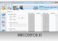 Barcode tags maker tool design labeling tags