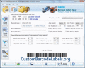 Affordable barcode label printing application