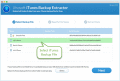 Screenshot of Jihosoft iPhone Backup Extractor Mac 2.1.2