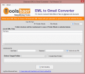 Screenshot of ToolsBaer EML to Gmail Importer 1.0