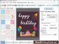 Screenshot of Make Birthday Cards Software 8.2.8.1