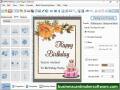 Screenshot of Birthday Cards Maker Program 7.3.8.4