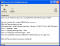 Recovery for Outlook Express fixes .DBX files