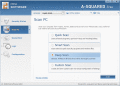 Scans your computer for malware software.