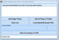 Create multiple JPG/JPEG files from images.