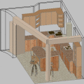 Design of furniture for AutoCAD