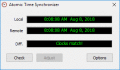 Screenshot of Atomic Time Synchronizer 5.3.9