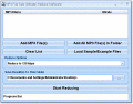 Compress file size of one or more MP3s.