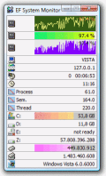 Shows local or remote system resources