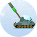 Shoot snowballs to the oppoent tank!