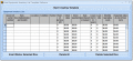 Create templates for equipment inventory list