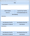 Validate the integrity of credit card numbers