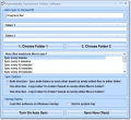 Automatically sync two folders while you work