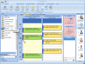 A scheduler and database for a tour operator